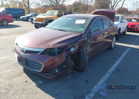 2013 Toyota Avalon Hybrid Limited z USA, uszkodzony, nr VIN 4T1BD1EB8DU014848